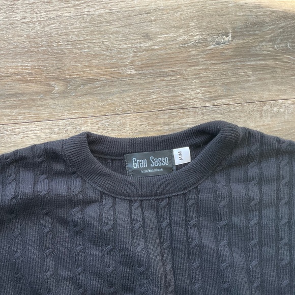 Gran Sasso Black and Gray Sweaters - Picture 7 of 7